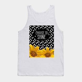 Choose to Shine Sunflower Tank Top